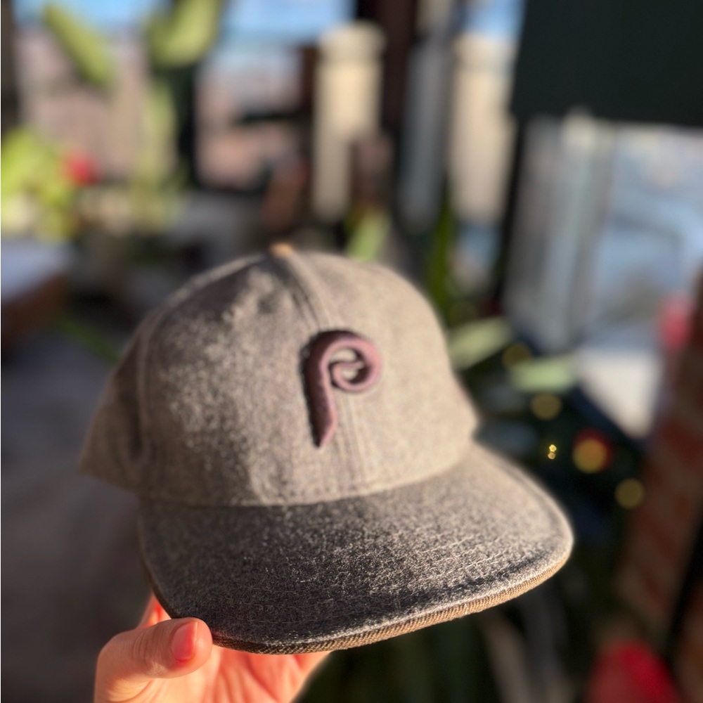 Phillies New Era Brown and Grey Cap
